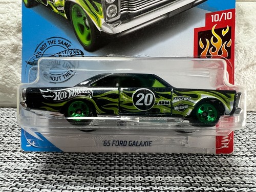 Hot Wheels HW Flames 10/10 '65 Ford Galaxie 221/250 schwarz - Bild 2 von 4