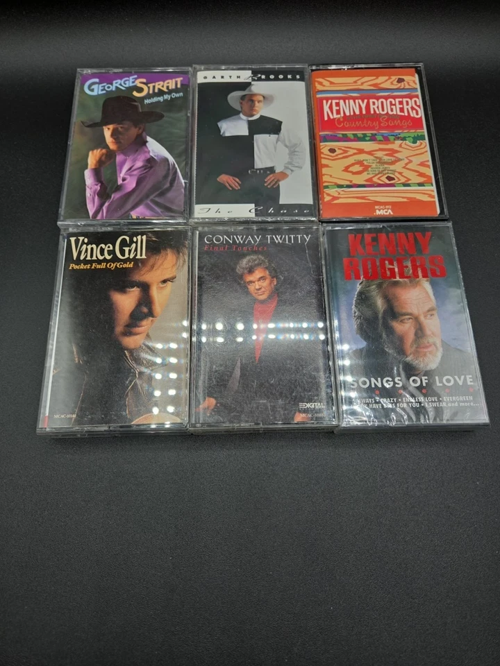 Country Cassette Collection KENNY, GEORGE,GARTH , CONWAY, VINCE. See Pics Foto 2 de 4