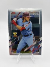 2021 Topps Chrome - Alec Bohm #119 Blue Jersey, Batting (RC)