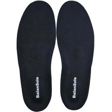 Wide Fit Insoles for Men 4E EEEE Black 11-13, Black