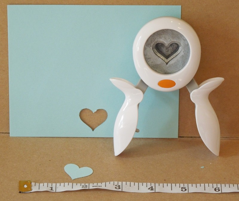 Fiskars Heart Shaped Squeeze Punch