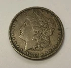 1882 Morgan Silver Dollar Toned