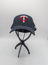 Minnesota Twins Blue MLB Hat Cap New Era Fitted 39Thirty - Used Condition - L/XL