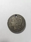 1921 $1 Morgan Silver Dollar, Hole punched
