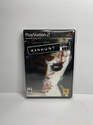 MANHUNT (Sony Playstation 2 PS2) CIB W/Reg Card, Tested, Clean Disc  Rare 