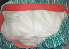 Mens XXL Nautica Swim Trunks Full Elastic Waist  Green Leaf 6" ins mesh brief — photo 3