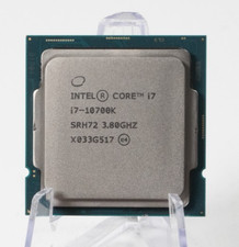 Intel Core i7-10700K 3.80GHz 8 Core SRH72 16 Thread LGA 1200 CPU - Very good