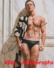 LUKE EVANS... Hot Hunk - SIGNED