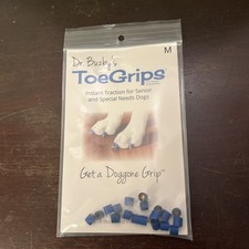 Dr Buzby's Medium 19 ToeGrips for Dogs - Instant Traction on Wood/Hardwood Floor