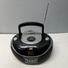 JVC RD-EZ11 CD Player AM/FM Portable Stereo Boombox Tested Works Pre Owned VGC