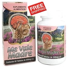Me Vale Madre 60 Caps. Headache Migraine  Stress/ Dolor De Cabeza,estres