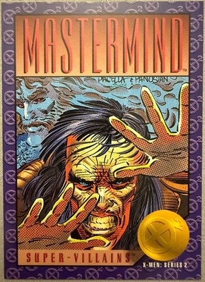 MASTERMIND - XAVIER'S FILES - SUPER-VILLAINS - MARVEL TRADING CARD #68 - #3