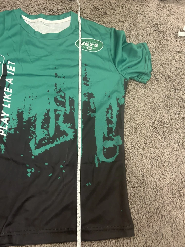 Camiseta manga corta NFL New York Jets, nueva sin etiquetas. Pulsera Posavasos y Llavero! Foto 4 de 4
