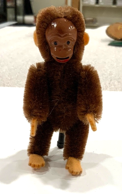 Vintage - Schuco - Blecky Mechanical Monkey #7305/9 with Original