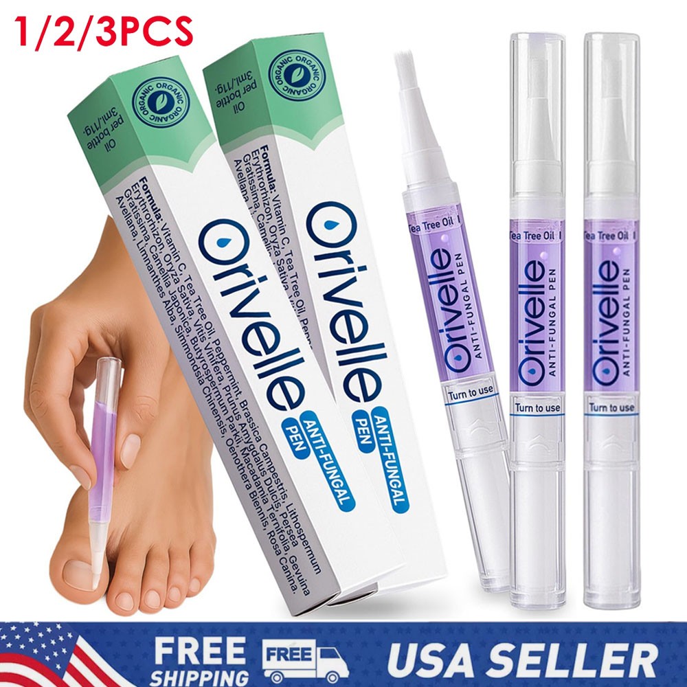 1/2/3Pcs Anti Fungal Pen Intensive Treatment Toenail Fungus Foot Nail Repair Oil