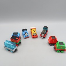 8 Pc Lot Thomas  Friends Take n Play Railway Trains Cars Plastic Hook Die Cast