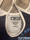 Vintage NFL Team Apparel Carolina Panthers Women’s Cropped Tank Top Size L Black — photo 3