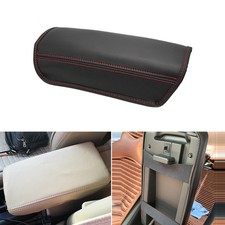 Schwarz Mittelkonsole Armlehne Box Abdeckung Leder Für Honda Accord 7th Gen 03-0