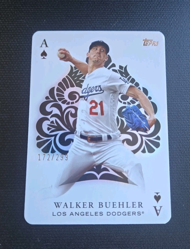 2023 Topps Update Series - All Aces Walker Buehler #AA-55 Black /299