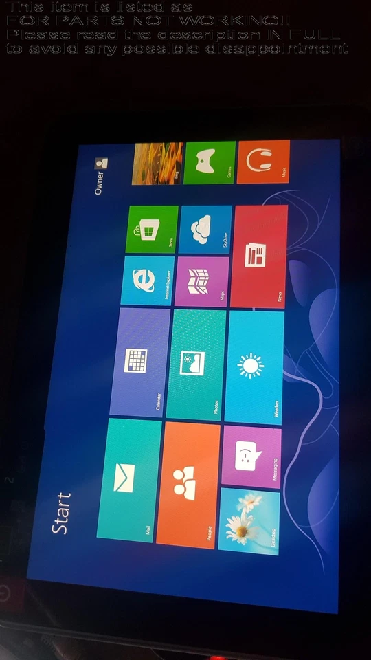 READ DESCRIPTION! HP Elitepad 900 G1 Windows 10.1inch tablet - Image 2 of 4
