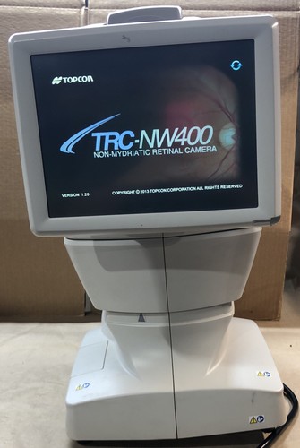 Topcon TRC-NW400 Non-Mydriatic Retinal Camera, *POWERED ON BUT NOT FULLY TESTED*