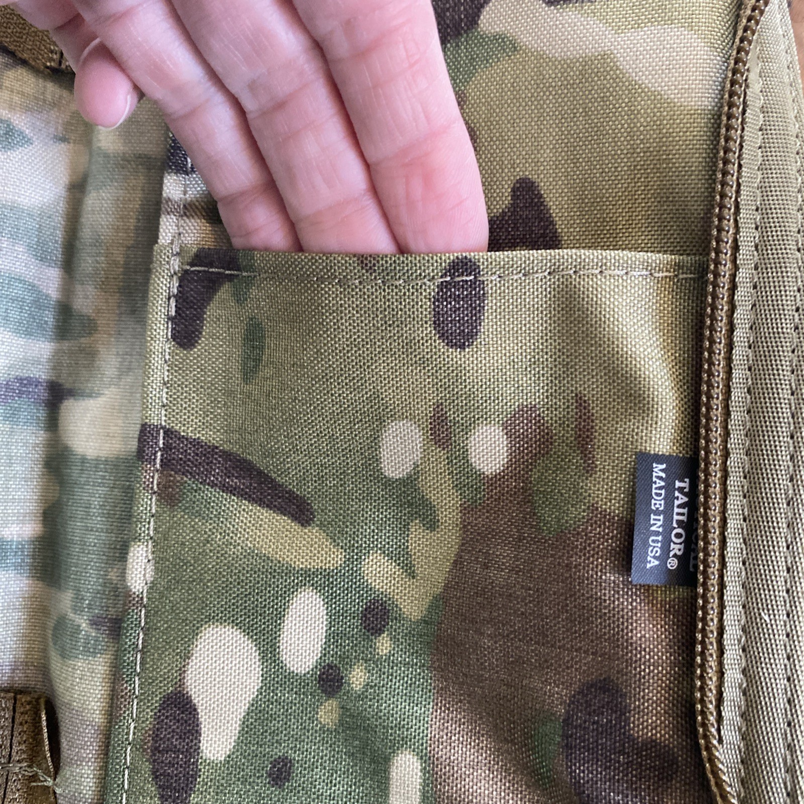 RITE IN THE RAIN C980 Notebook Army Camo Cover Cordura 7.5”x 4.75” Zipper