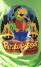 Pittsburgh Pirates Parrot 2025  90’s Theme T- Shirt Adult XL SGA 6/28/25  New