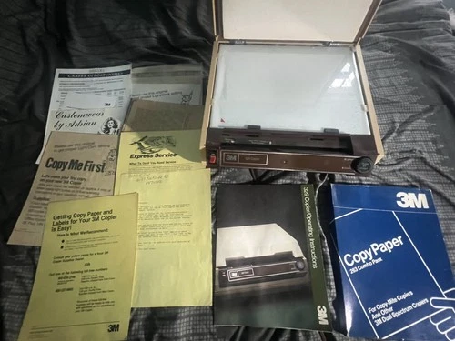 Vintage 3M Model 329 Thermal Copier Tattoo Stencil Machine - product listing photo