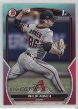 2023 Bowman Draft Aqua & Pink Gradient 90/199 Philip Abner #BD-165 14lt