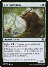 Gnarlid Colony 185 Common Zendikar Rising Magic: The Gathering Near Mint