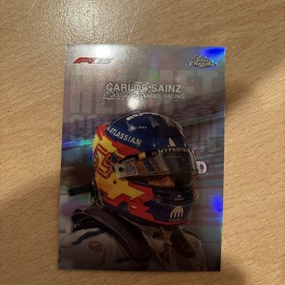 [Topps Chrome F1 2025] Carlos Sainz - Williams - Helmet Refractor HC-7 