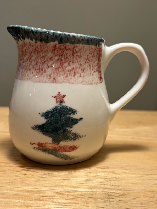 Vintage Gibson Christmas Tree Creamer