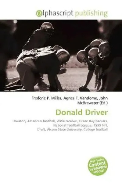 Frederic P. Miller (U. A.) | Donald Driver | Taschenbuch | Englisch (2026)-image