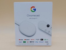 Google Chromecast with Google TV 4K UHD Media Streamer - Snow for