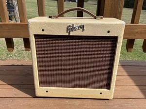 1957 Gibson GA-5 Amplifier with Original Slip Cover / Recently Serviced