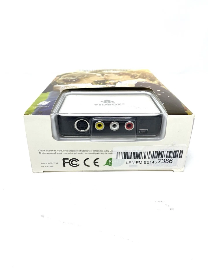 VIDBOX Video Conversion for PC PC solution VCP1M BRAND NEW FACTORY SEALED! - Image 2 of 4