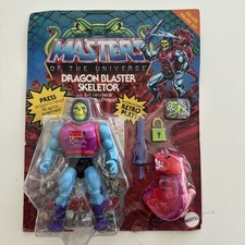 Masters of the Universe Origins Deluxe Dragon Blaster Skeletor 2022 Unpunched
