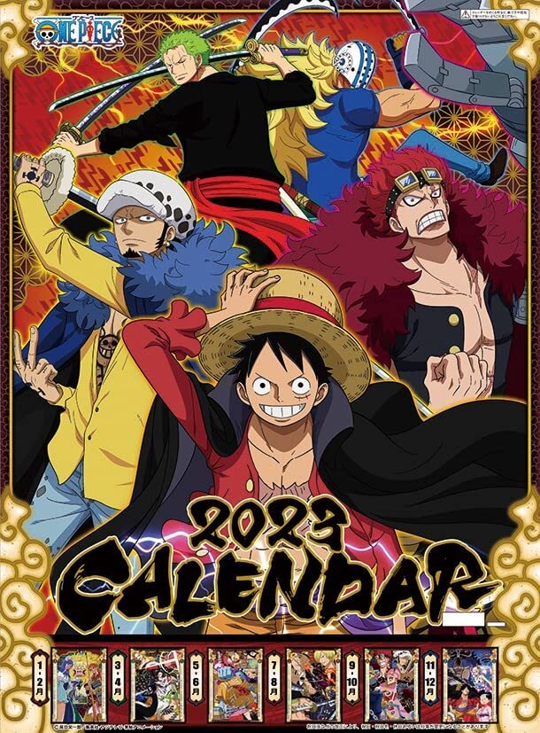 One Piece Wall Calendar 2023 Toei Animation CL-011 A2 Anime