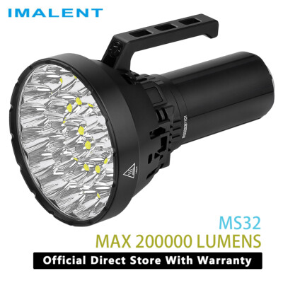 IMALENT MS32 200000 Lumen Taschenlampe LED Superbright Cree XHP70.2 OLED Display
