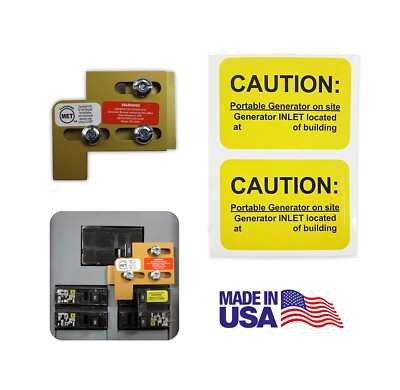 SD-100A Square D QO or Homeline Generator interlock kit 100 Amp Panel LISTED