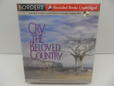 Cry, the Beloved Country by Alan Paton (2003, Audiobook cd)
