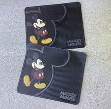 Disneys Mickey Mouse Vintage Car Floor Mats Set Of 2 14 X 17 Disneys Mickey Mouse Vintage Car Floor Mats Set Of 2 14 X 17