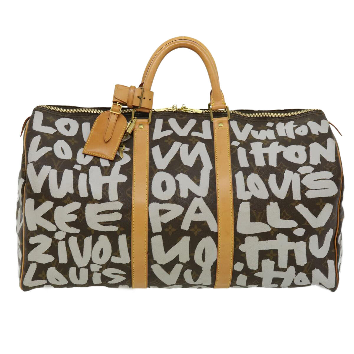 LOUIS VUITTON Monogram Keepall 50 Boston Bag 854 – LuxuryPromise