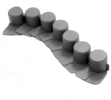 Palisade 4,05m und 2,02m Rasenkante Beeteinfassung Beetumrandung Raseneinfassung