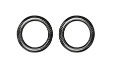 Gloss Real Dry Carbon Fiber Center Air Outlet Frame Trim Cover Fits 16-24 Camaro