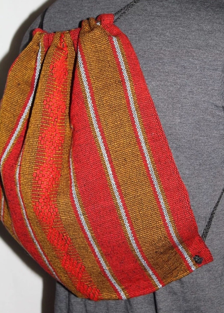Sac à Dos Mexicain Cuetzalan - Tissé à La Main - Multicolore - Marque Made In Mexico - Neuf