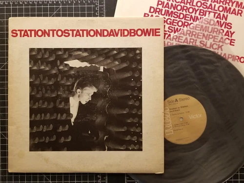 DAVID BOWIE Station To Station LP 1976 1ST PRESS w/ INNER Vinyl GOLDEN YEARS VG