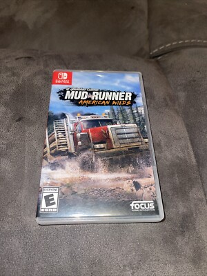 Mud Runner Mudrunner American Wilds - Nintendo Switch Game !