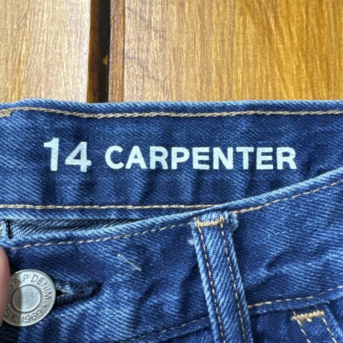 Gap Teen 14 Carpenter 26x29 dark blue - Picture 3 of 16