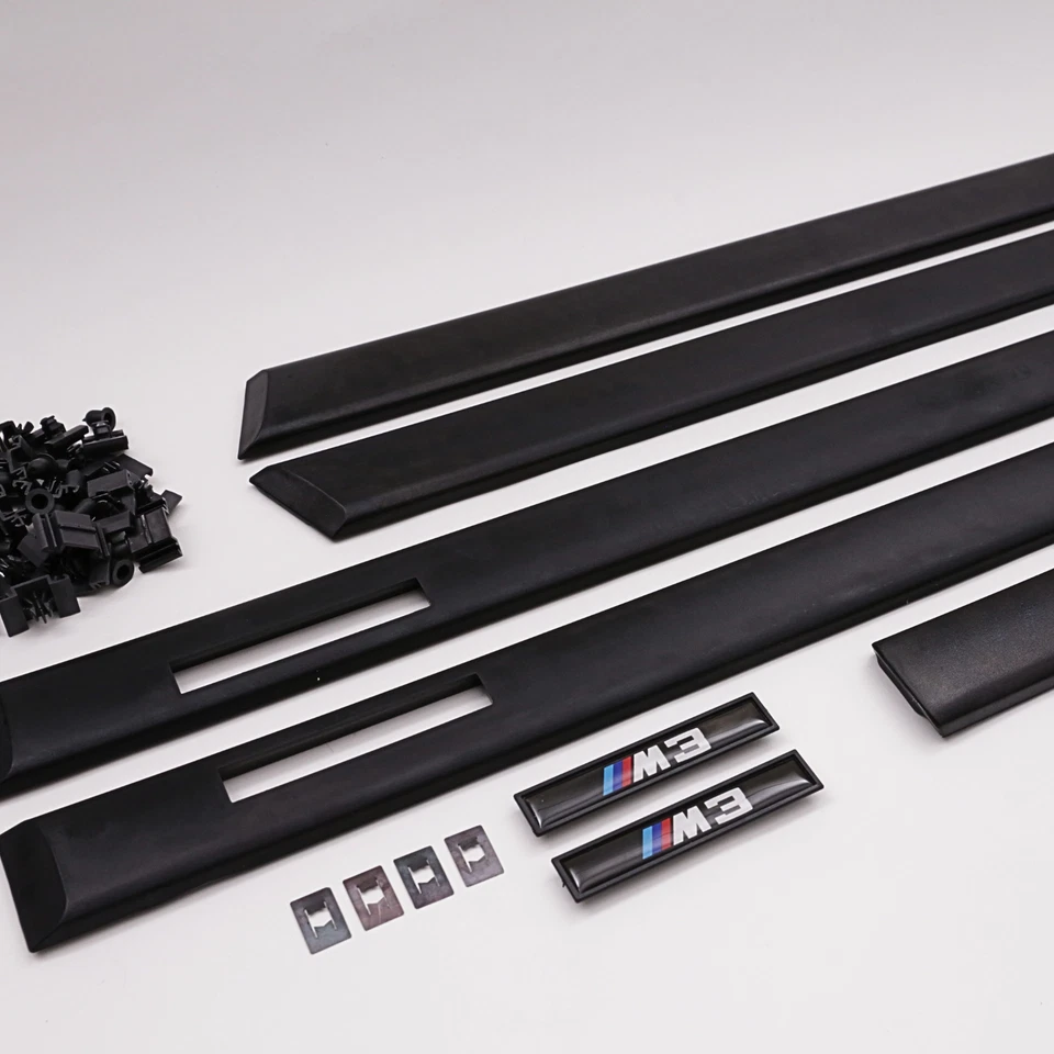 Moldura lateral de la carrocería para BMW E36 COMPACT 1993-2000 M3 2D molduras de puerta deportiva Foto 2 de 4